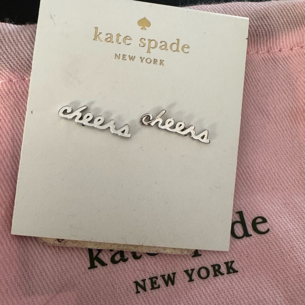 New Kate Spade Cheers Earrings